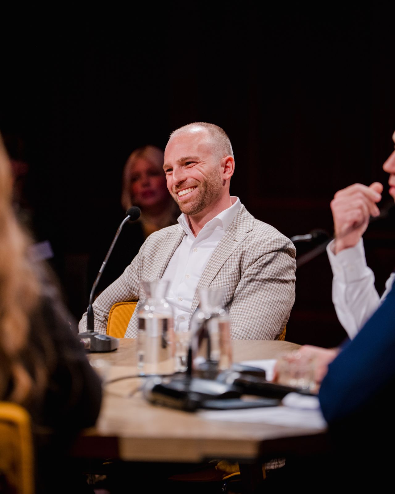 Sven van de Kamp on a panel